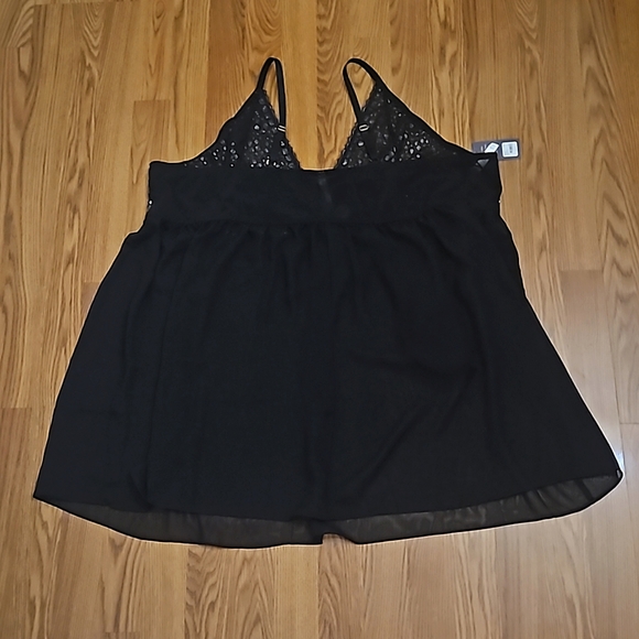❌❌❌ SOLD ❌❌❌ NWT Cacique Seriously Sexy Babydoll 2-Piece Lingerie Set/ 34-36 - Picture 4 of 12